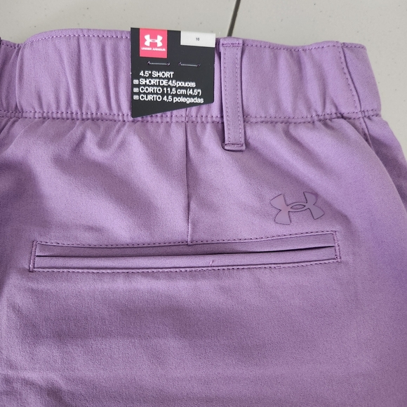 Under Armour Women's Lavender Shorts - Picture 5 of 10